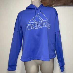 Adidas crop hoodie
Size M